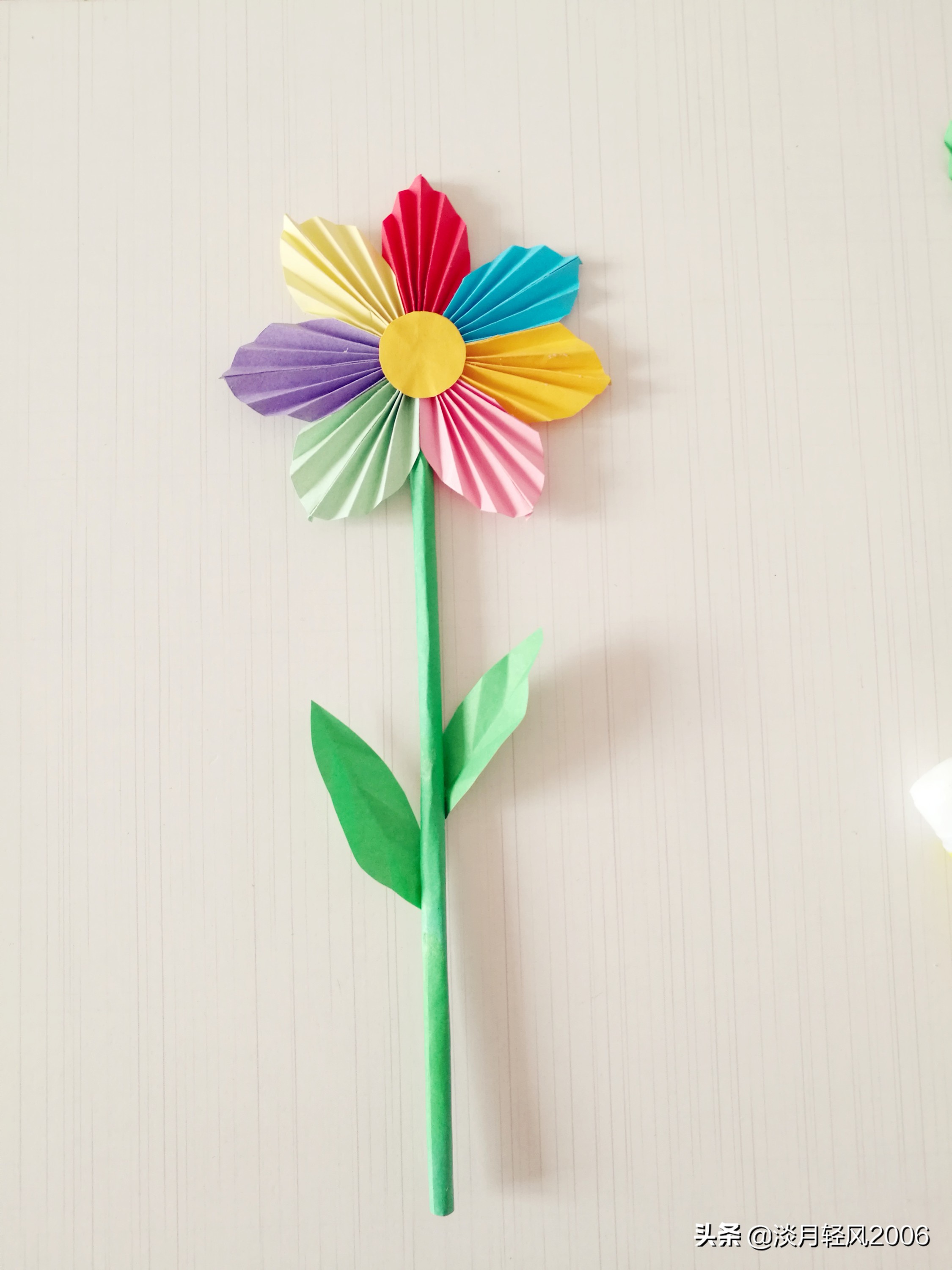 幼儿园手工制作贺卡送给同学,儿童节手工制作玫瑰花贺卡