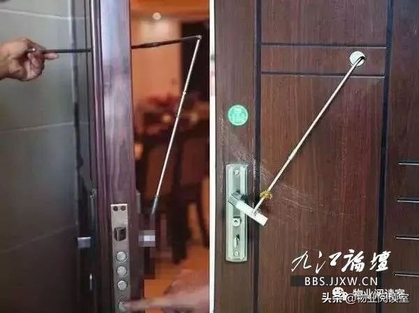 年底了物业提醒业主注意小偷,小偷进家最怕什么晚上