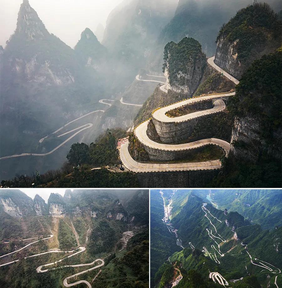 山路十八弯幼儿园颜料绘画图片,七拐八弯的山路怎么画