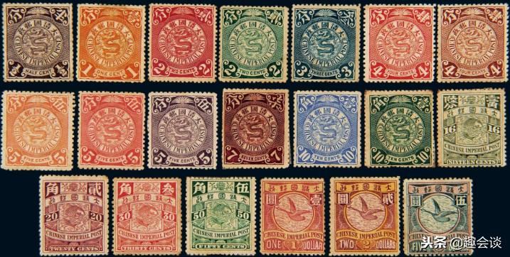 中国第一套大龙邮票值钱吗,中国最值钱的一整套邮票
