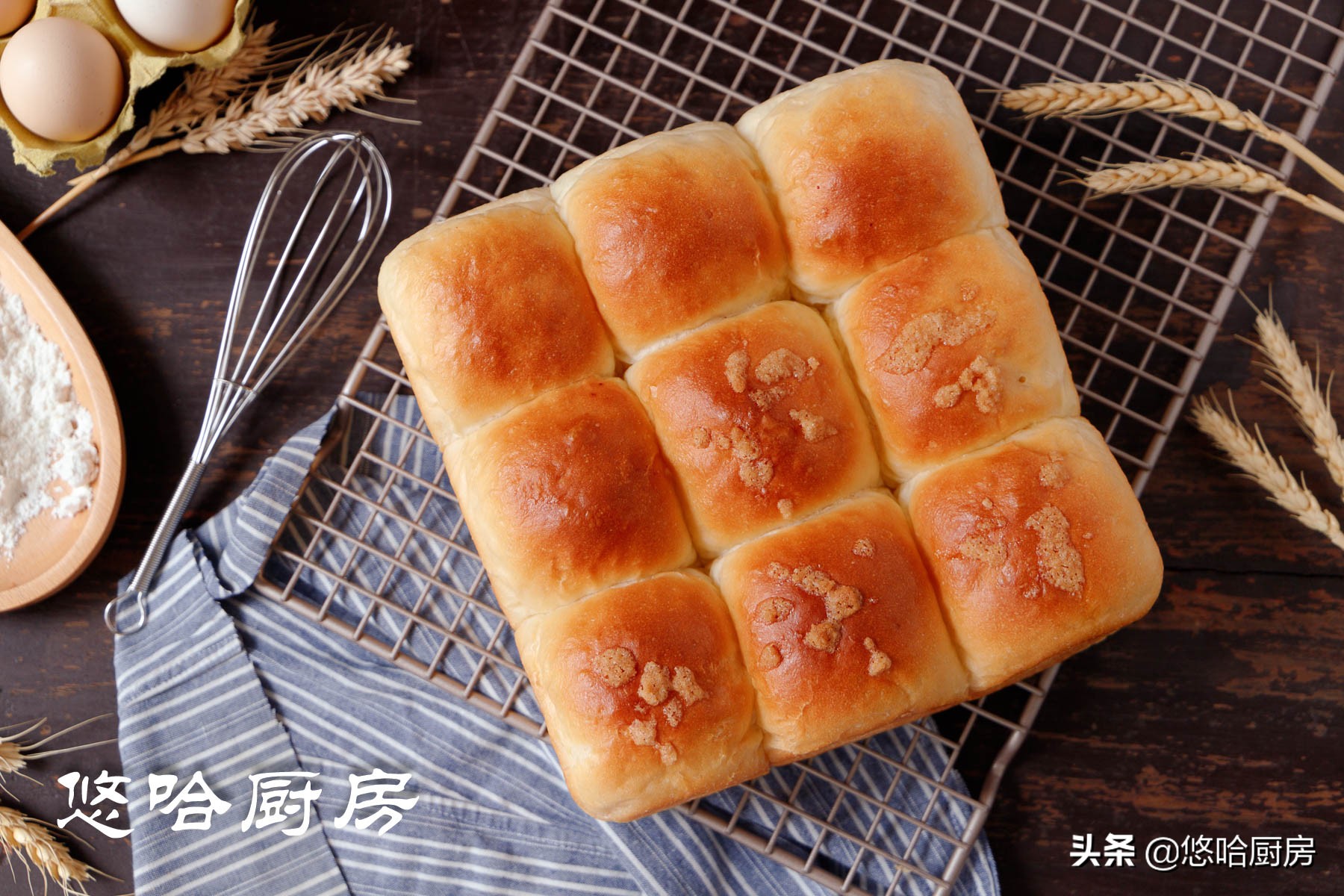 在家用普通面粉做面包怎么更拉丝,热面包怎么做又酥又脆