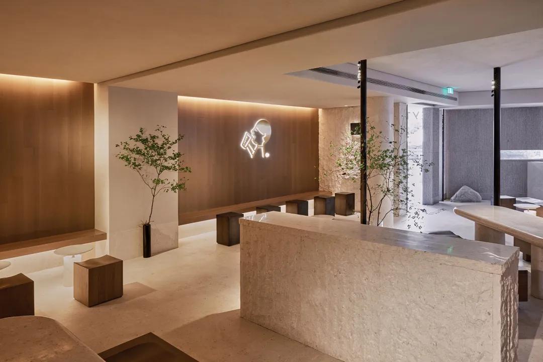 当下最流行的奶茶店装修风格,日式简单禅意风奶茶店装修