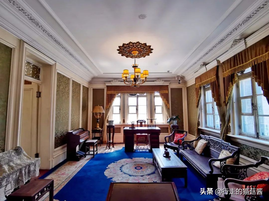 伪满皇宫博物院大气航拍,伪满皇宫各楼平面图