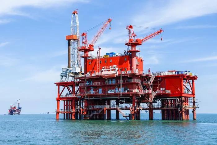 海上石油钻井平台美国,近海石油平台
