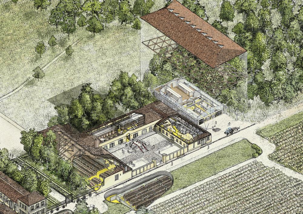 玛歌酒庄变化,玛歌酒庄城堡内部