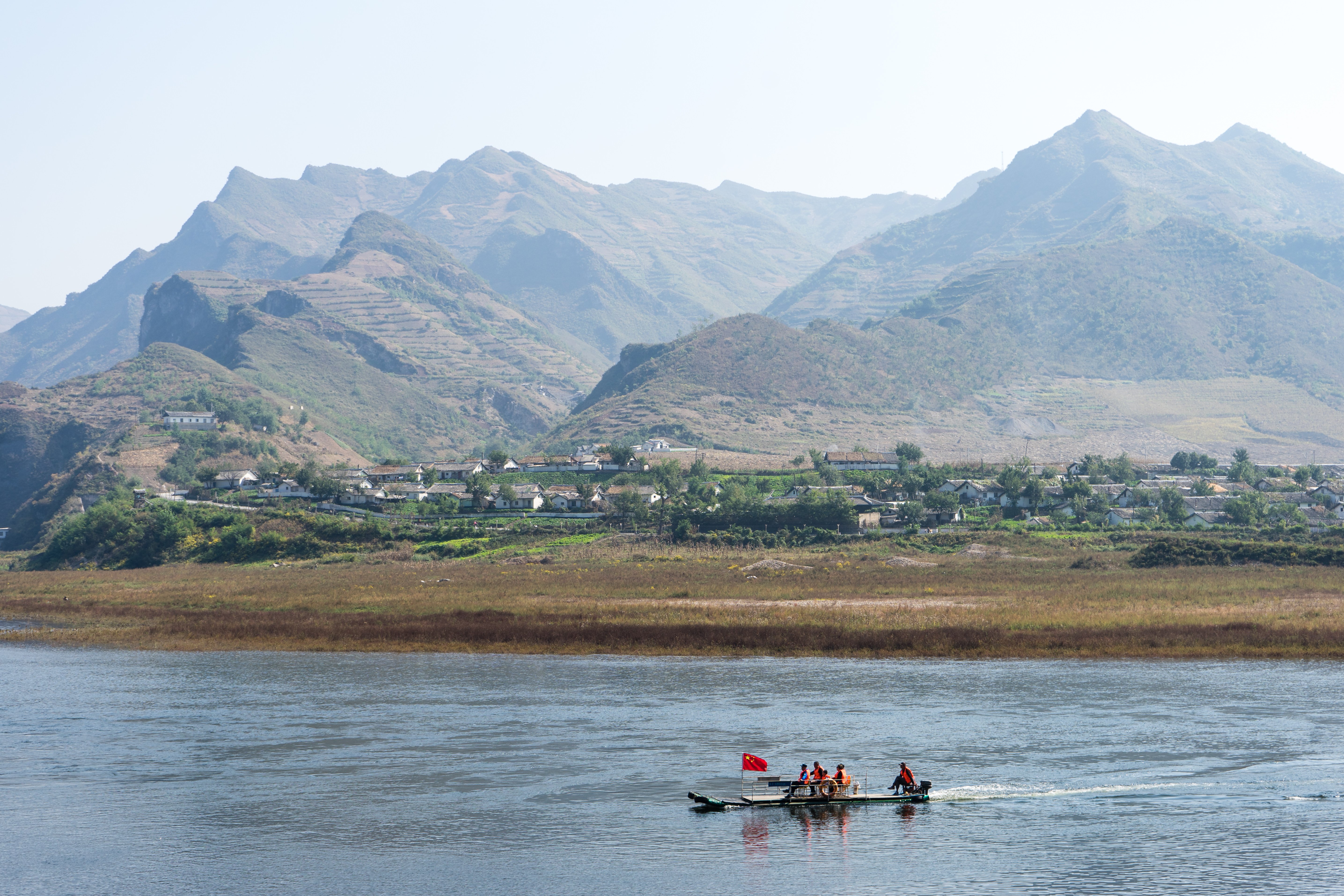 中朝边境自驾游视频,331国道自驾中朝攻略