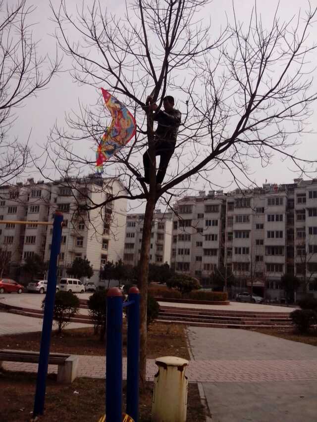 爸爸骑摩托车送他上学,爸爸骑着自行车送儿子上学