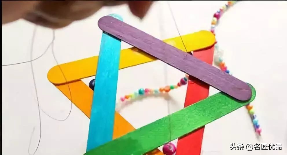 孩子手工风铃,亲子手工制作风铃