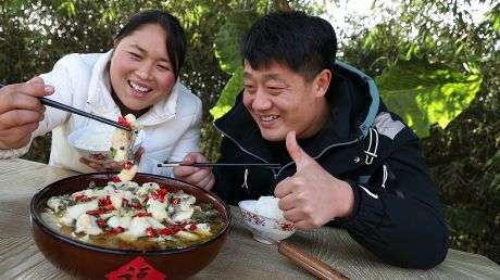 安徽农民夫妻边种田边吃饭,农村夫妻俩做饭被骂