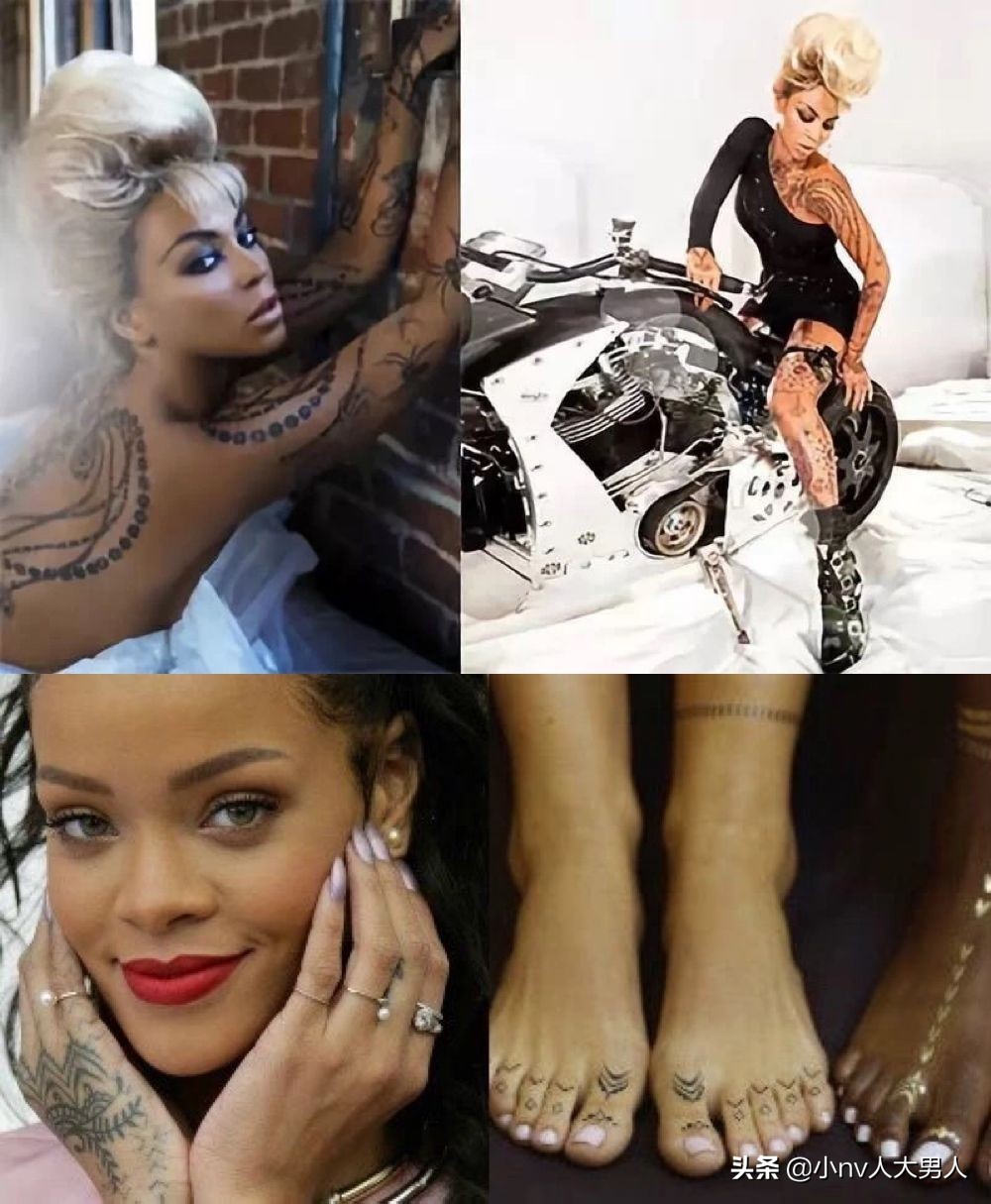 又酷又潮的纹身贴,永不消失的纹身贴