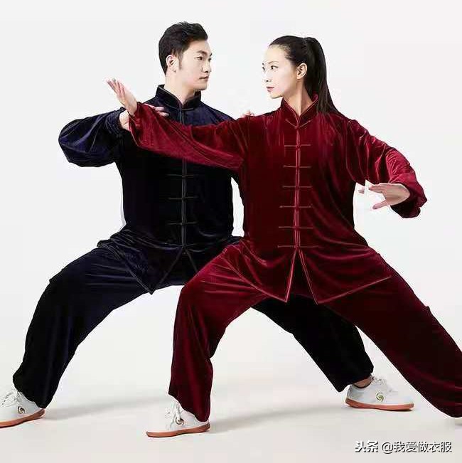 太极服详细裁剪方法,太极服的裁剪图