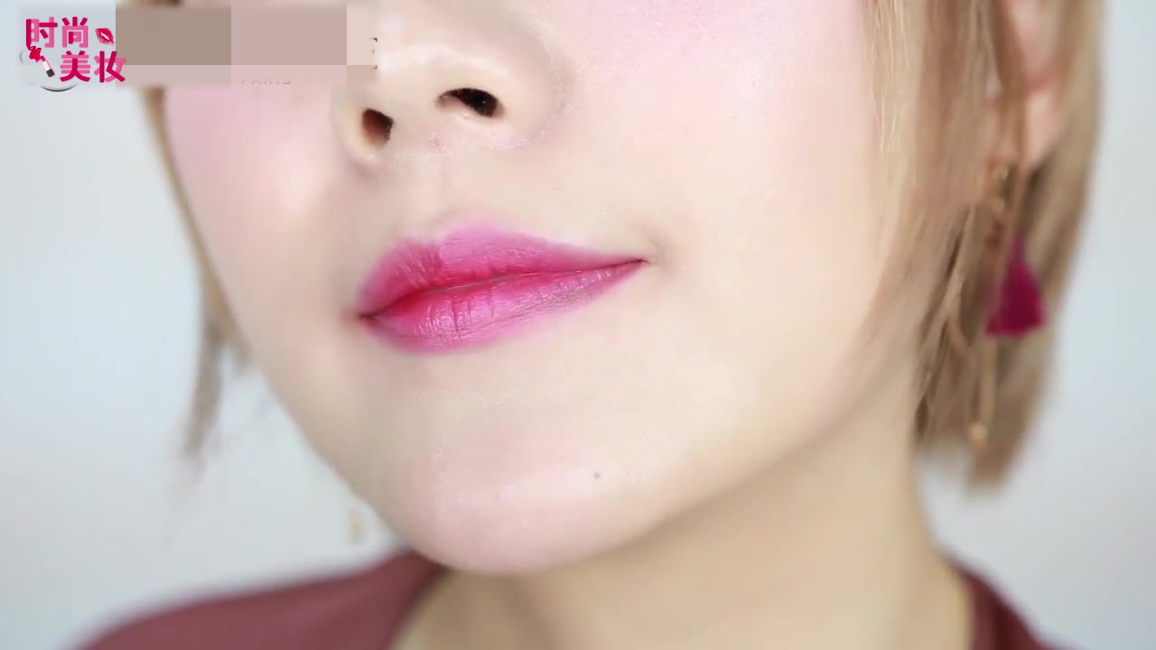 美妆教程涂唇釉,兰蔻美妆视频教程