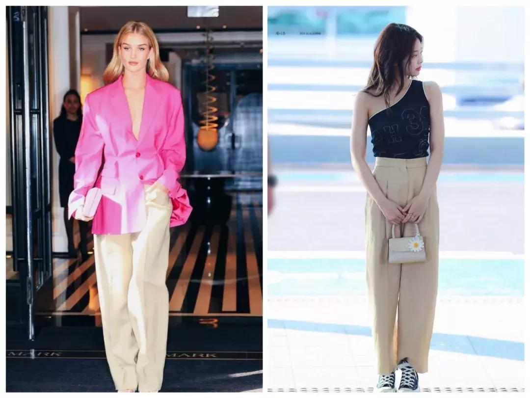 阔腿裤测评155,试了30多条裤子一件没买