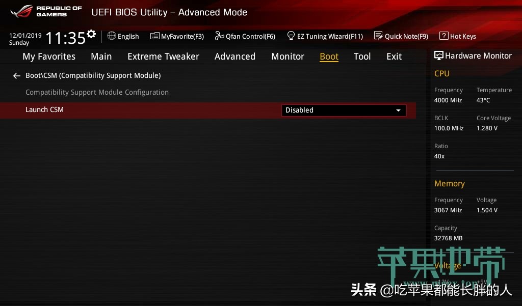 微星b460黑苹果bios设置,黑苹果双系统bios引导设置