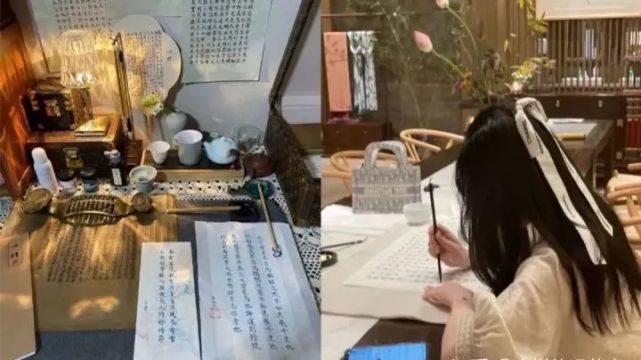 “佛媛”炫富摆拍，露大腿逛寺庙，袈裟也藏不住狐狸的尾巴