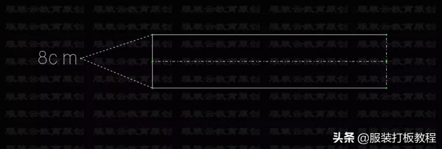 大海服装落肩袖卫衣裁剪图,100码幼童落肩袖卫衣裁剪方法