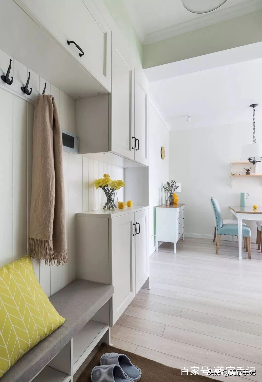 92平小三房简装效果图,3室2厅2卫石膏线装修效果图