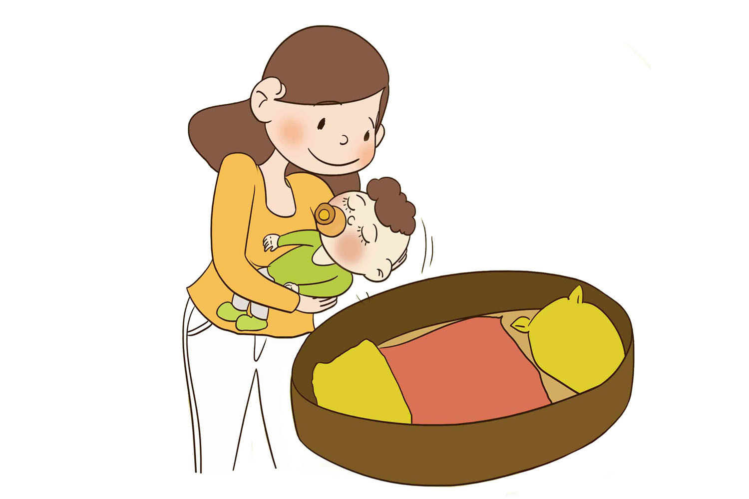 宝宝一到睡觉就哭闹到底是为什么,为什么宝宝整天都在睡觉