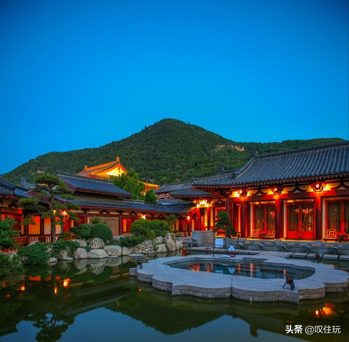 西安杨贵妃同款泡池酒店,杨贵妃西安温泉