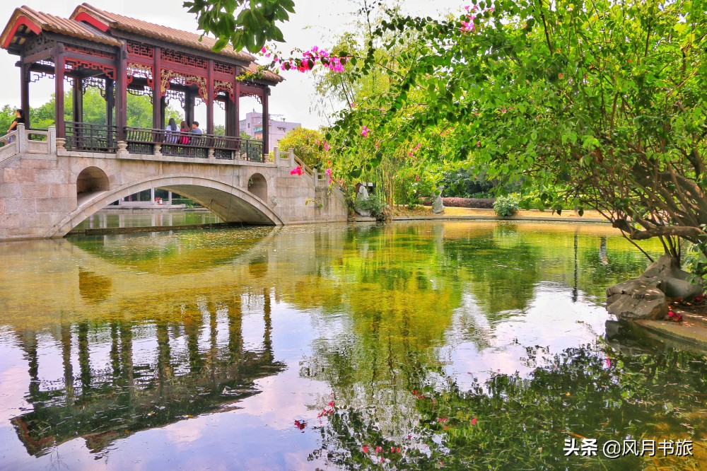 广东佛山百岁名园40年建成，关山月题名，罗哲文称它岭南第一园
