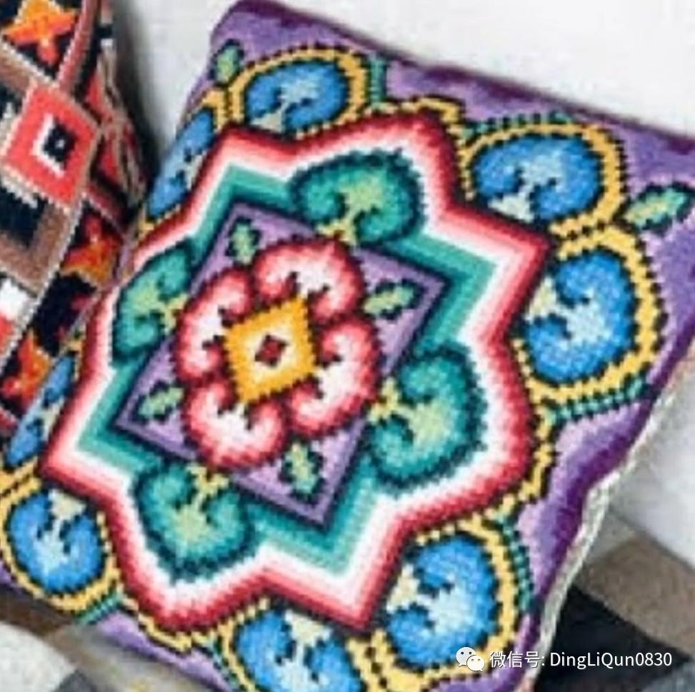十字绣靠垫套,抱枕靠垫十字绣花样