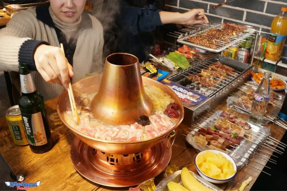 自助烤串涮肉餐厅,川式自助涮烤火锅