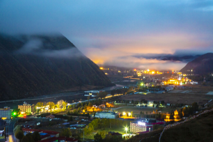 川西的绝美风光,新都桥光影世界