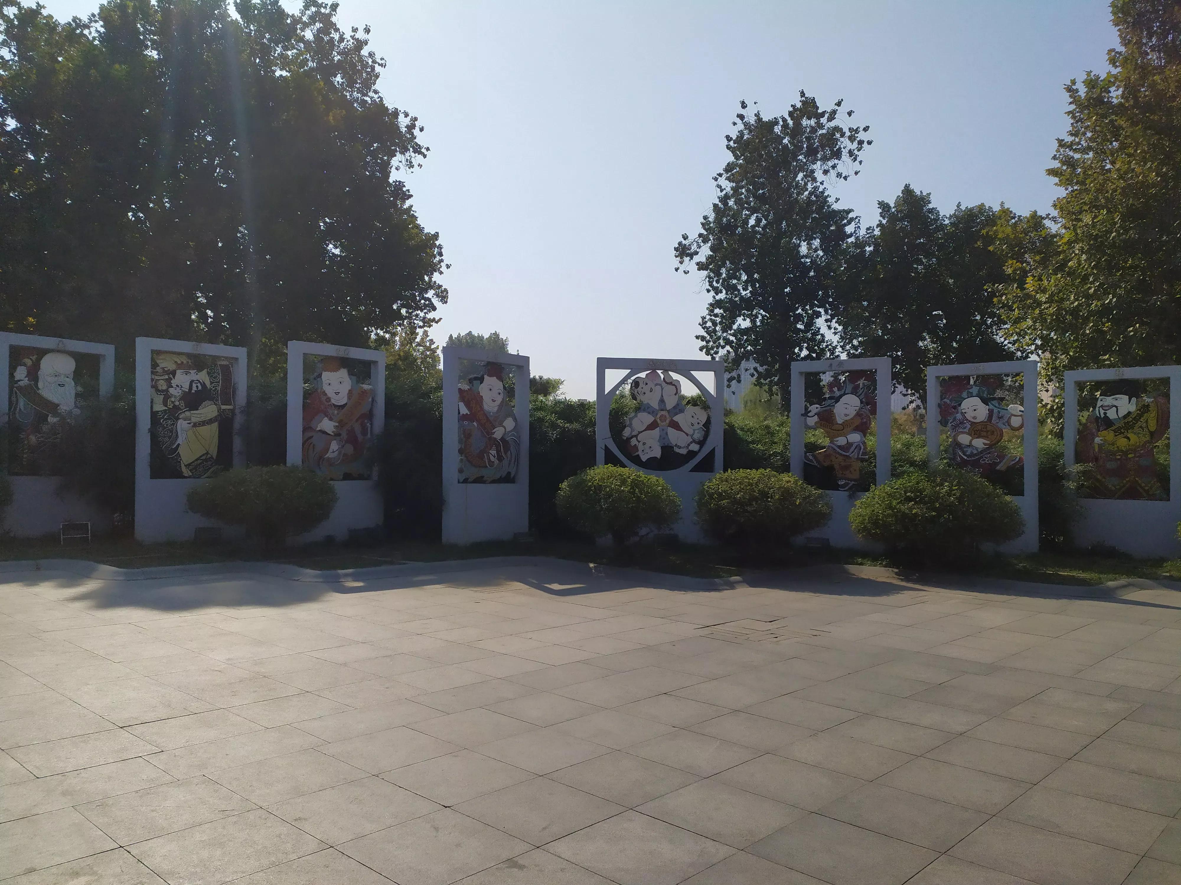 裕西公园秋天的景色,裕西公园的特色