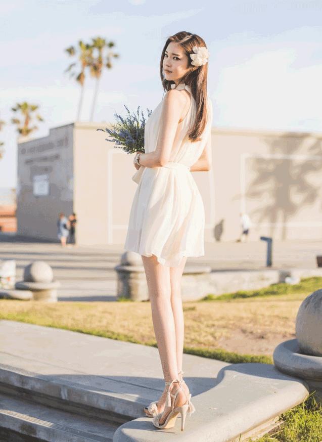 两个人全身照pose怎么拍好看,穿裙子全身照pose怎么拍好看