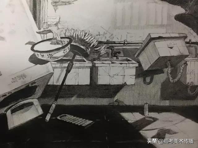 清华美院素描静物,清华美院高考素描