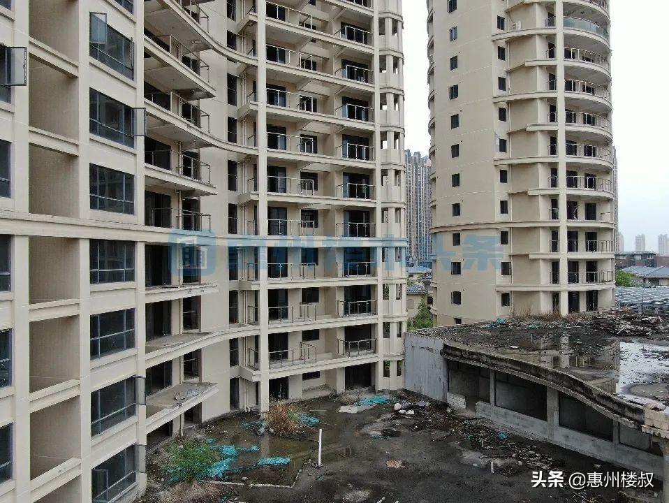 盘点惠州烂尾楼,惠州一栋看似废弃的烂尾楼