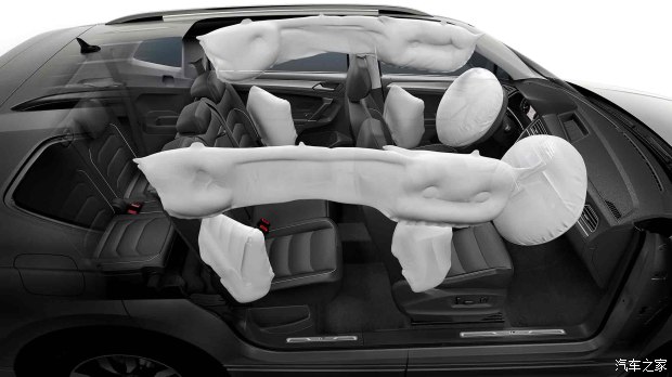 大众途观安全性现场,途观行人碰撞防护系统