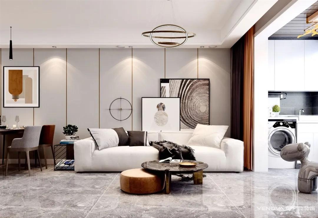 只花了20万装修,预算十万100平房子装出高级感