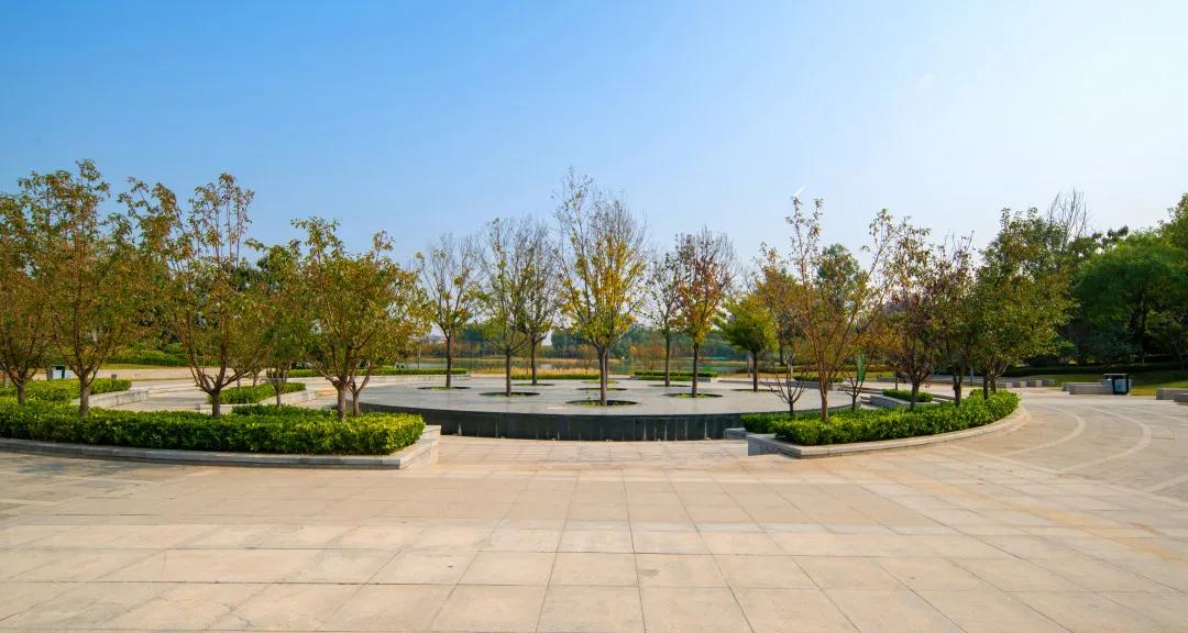 郑州市郑东新区花卉园林景观区,郑东新区象湖景观绿化工程