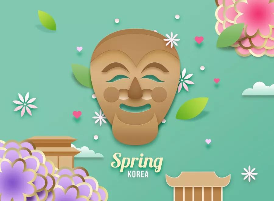 复古海报免费psd素材,免费开年海报psd素材