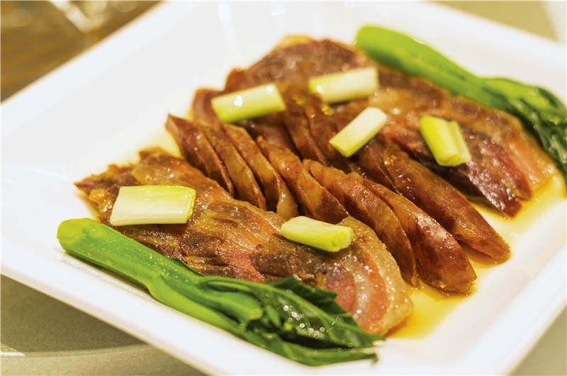 猪里脊香菇肉肠,猪五花里脊肉