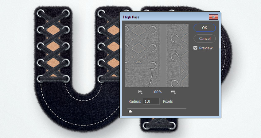 ps怎么做创意字体描边,ps鞋带花边怎么设计
