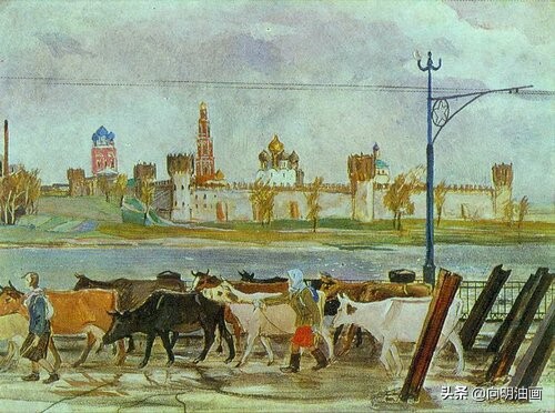 苏联人民艺术家,苏联画家亚历山大杰伊涅卡