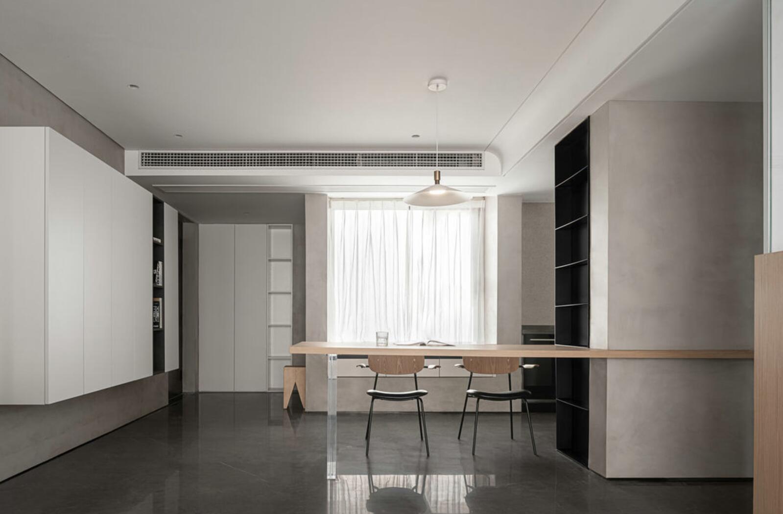 不包门窗套效果,全屋不做门窗套