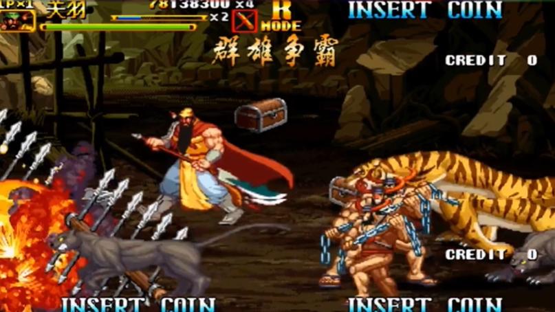 三国战纪2：国产街机的最高水准，却因关羽的凤翔烈焰刀毁了所有