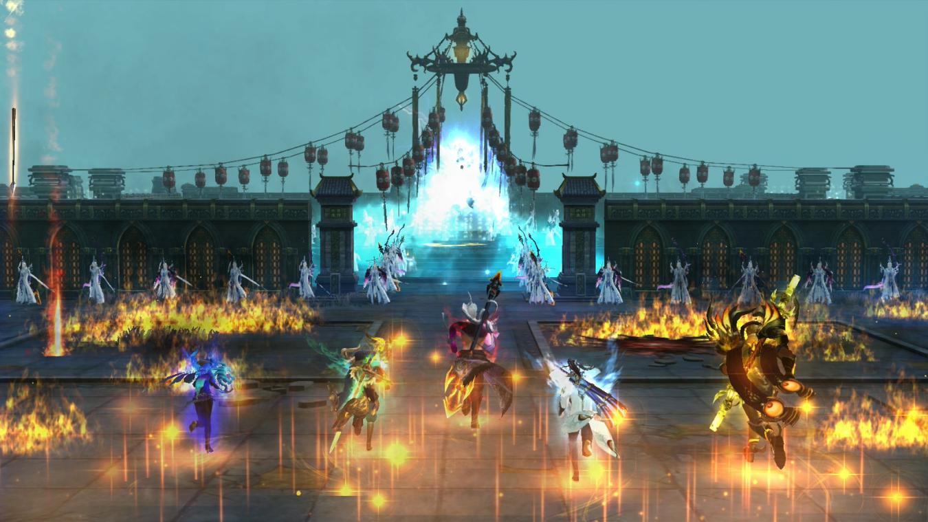 130人同场混战，武魂2年度资料片成王之路堪比魔兽大战场