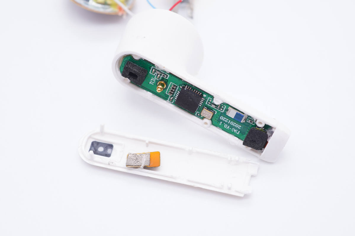 公牛tws纯音蓝牙耳机拆解,公牛tws耳机gnv-vta15r测评