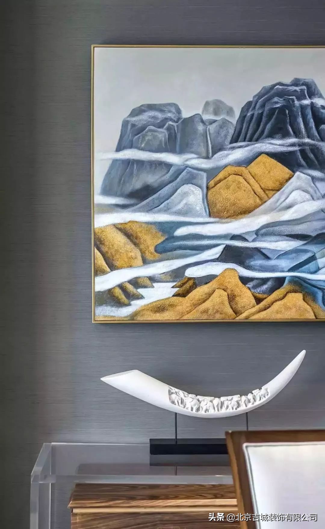 家里挂装饰画效果图,家里挂寓意好的画