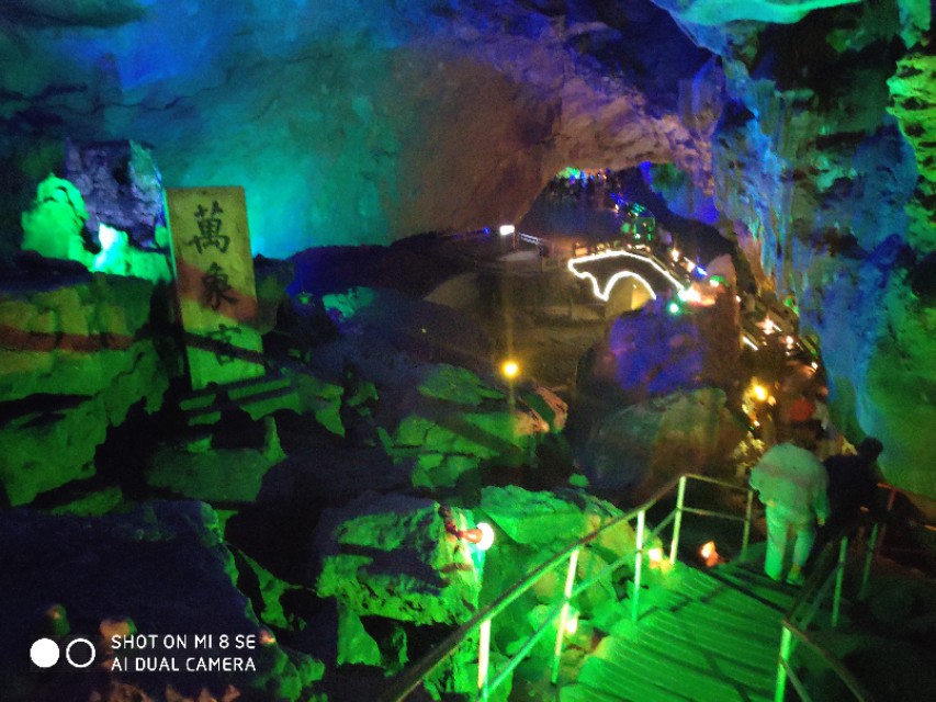 太极洞一日游最佳路线图,一日游太极洞