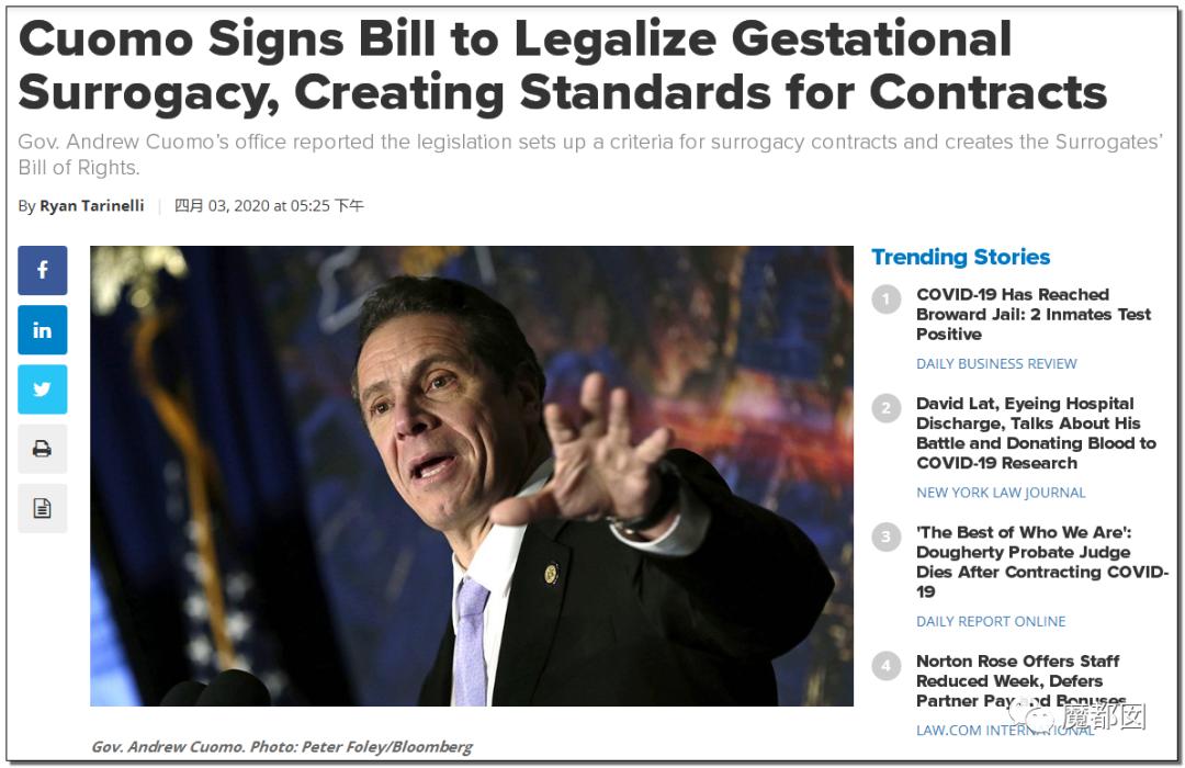 纽约通过合法代孕!中国女性千万要注意,代孕已经毁了很多女孩。