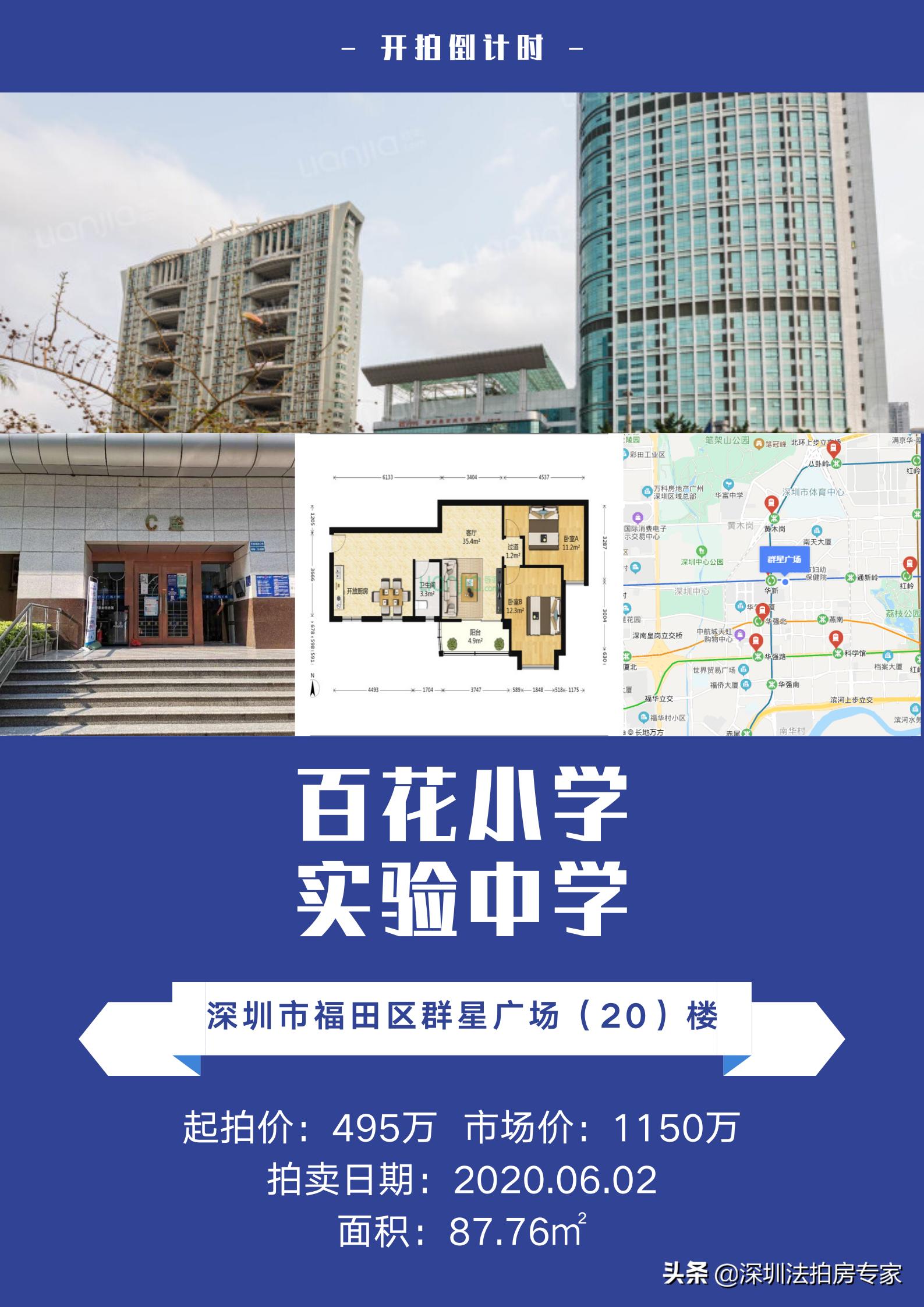 福田两大学区房片区,百花与香蜜湖该如何选择?深实验VS深高级