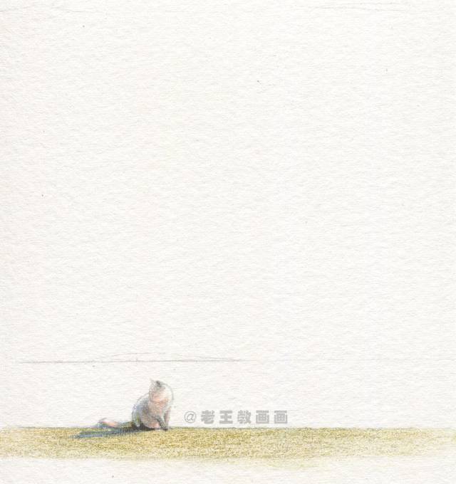 星空画简单唯美,一幅又简单又好看的画