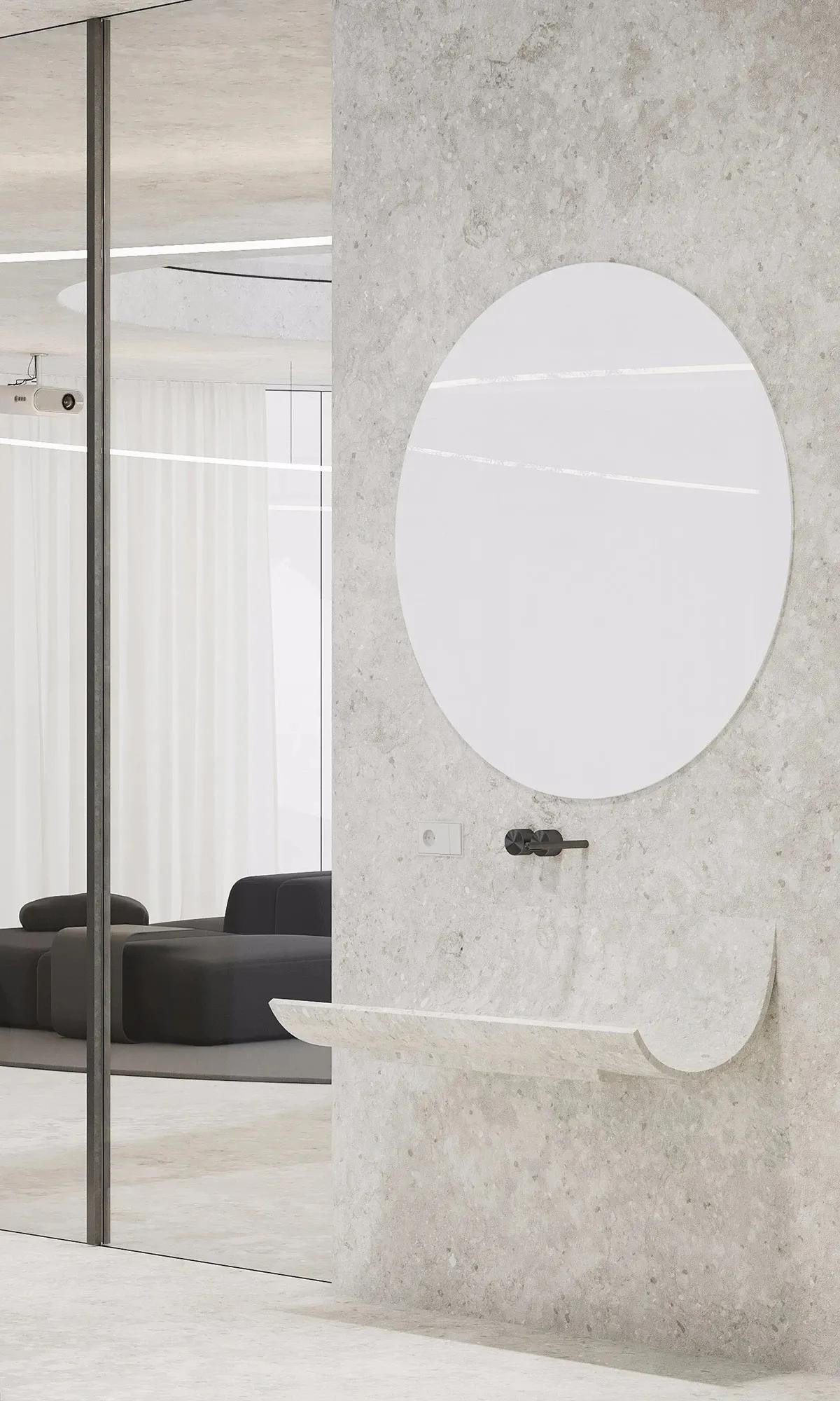 微水泥灰色效果,微水泥做地面优缺点