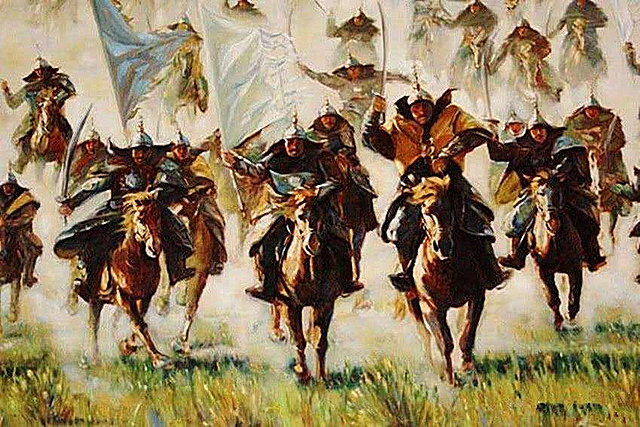 铁木真之子术赤,术赤之子拔都之战