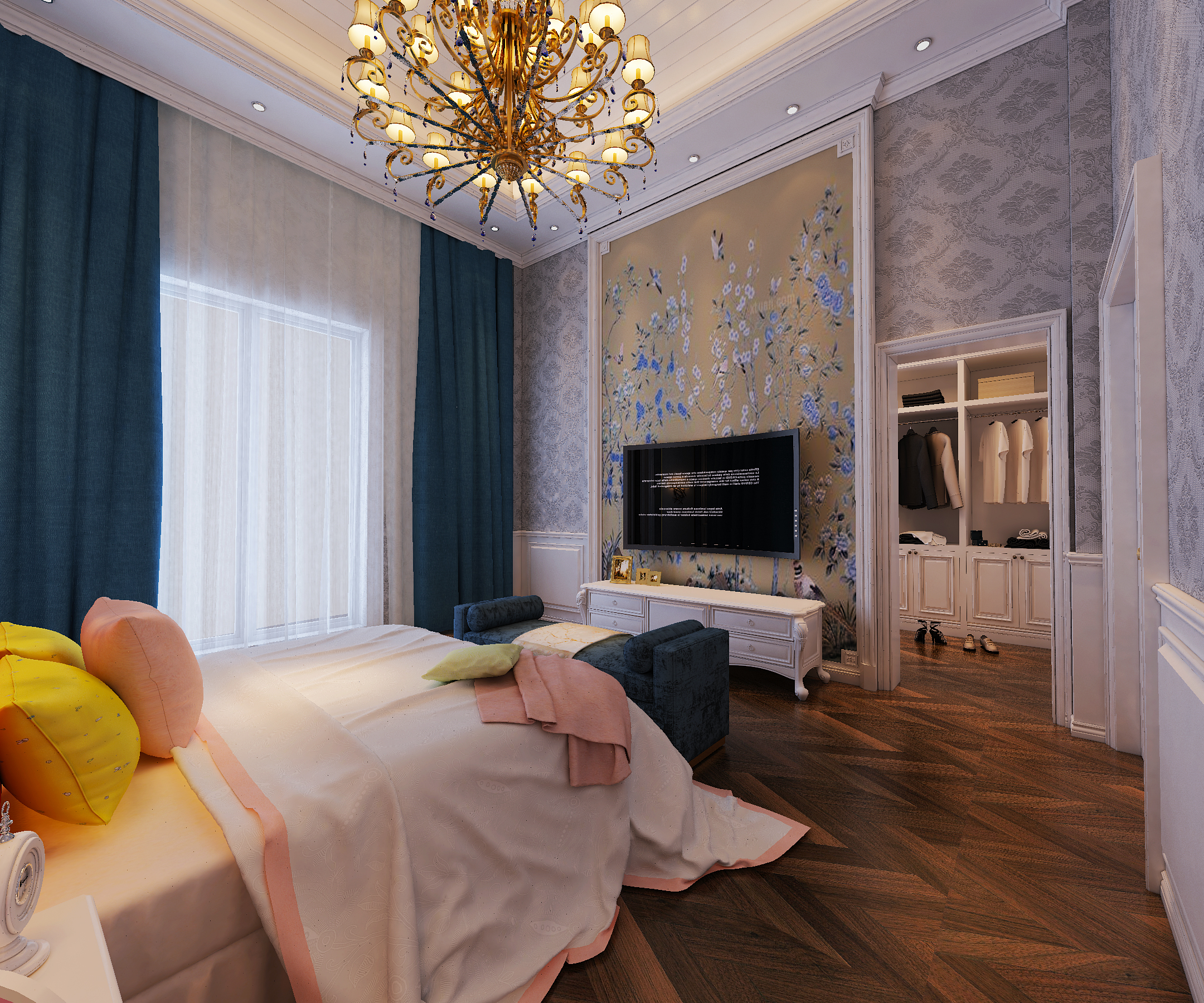 红墅湾170平叠拼装修效果图,红墅湾叠拼别墅